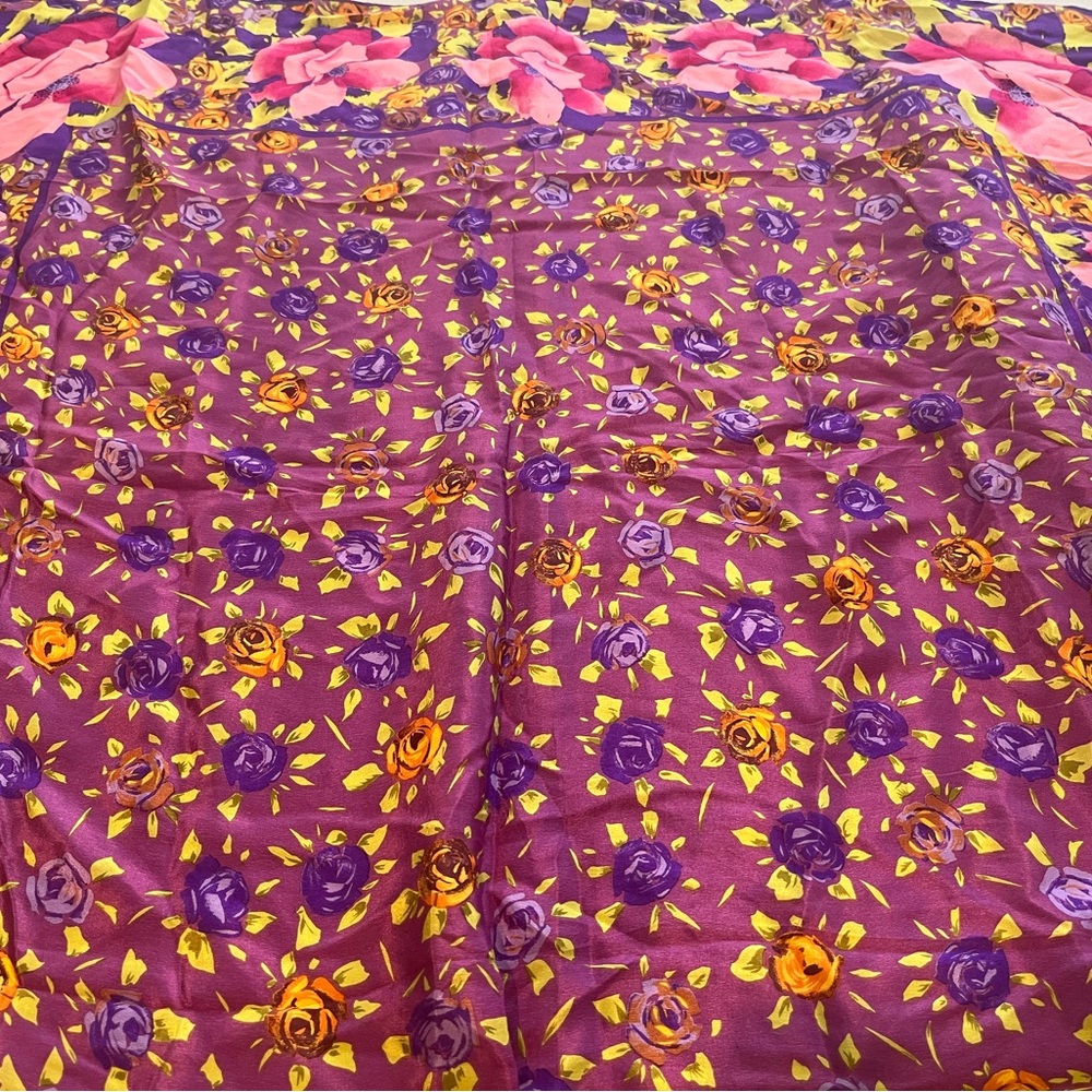 Silk Oscar de la Renta scarf.